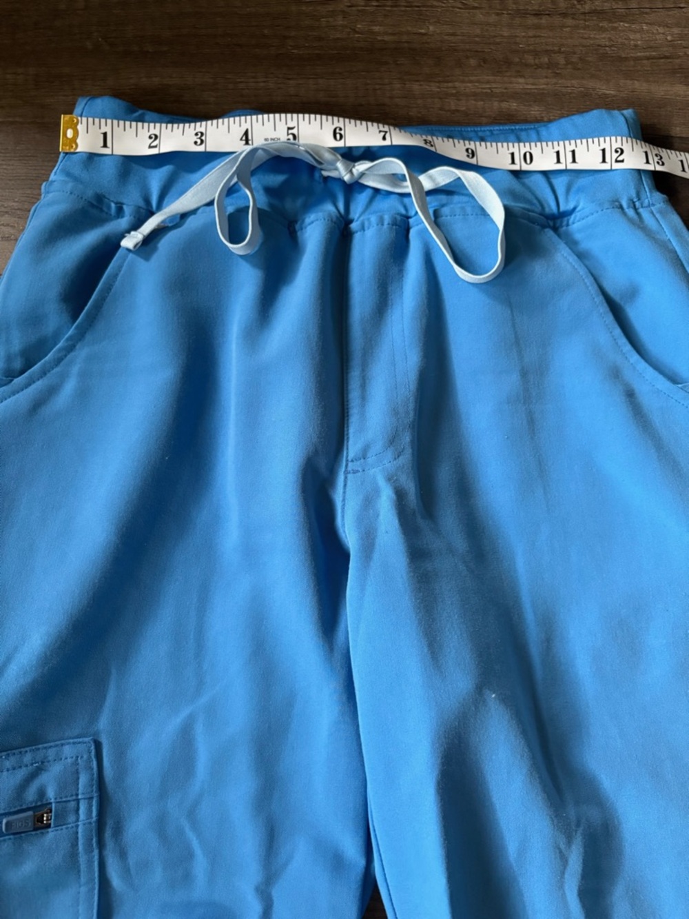 FIGS Scrub Pants in Bright Blue - Picture 6 of 9